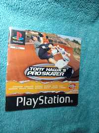 Ps1 Tony Hawk's ProSkater 4 psx psone Książeczka Manual