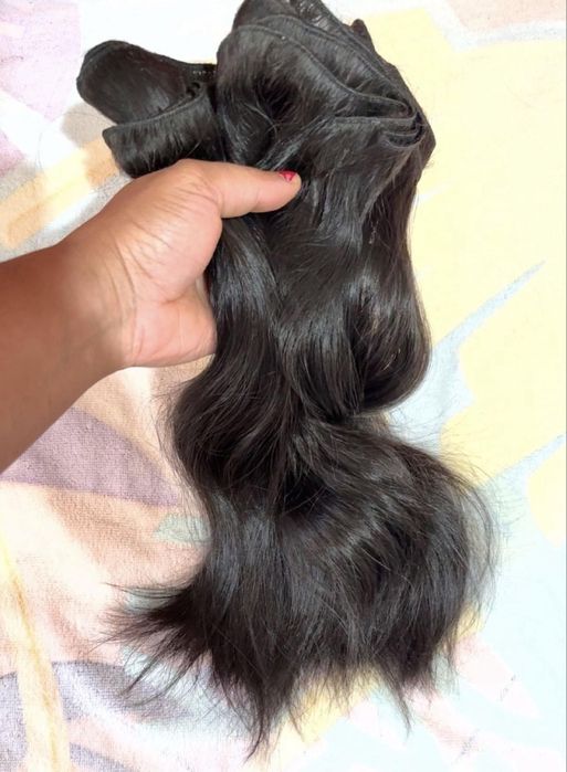 Cabelo humano liso 290 gramas sao 60€
