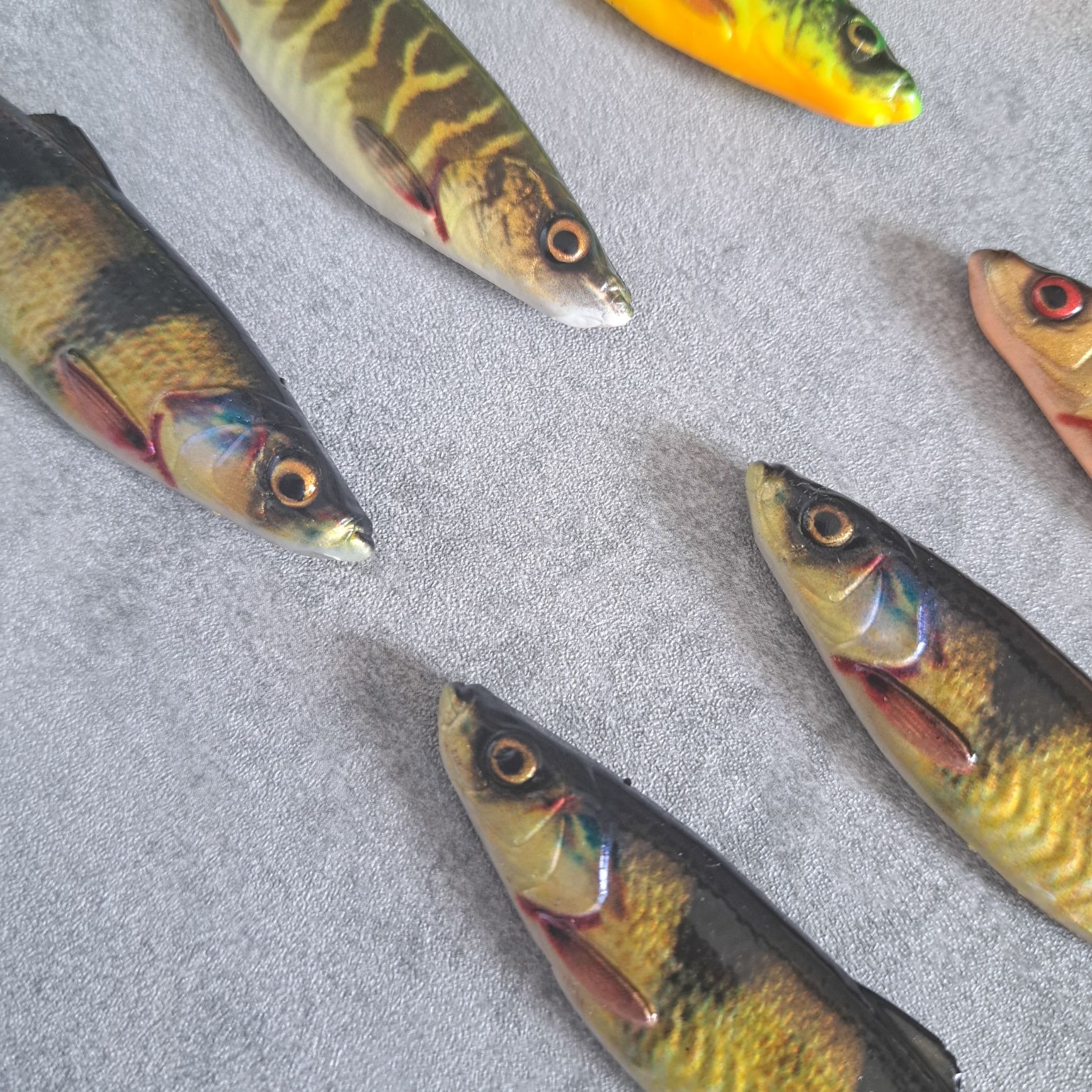 Zestaw przynęt na szczupaka 4D HERRING SHAD 11 cm x 10 łowne kolory