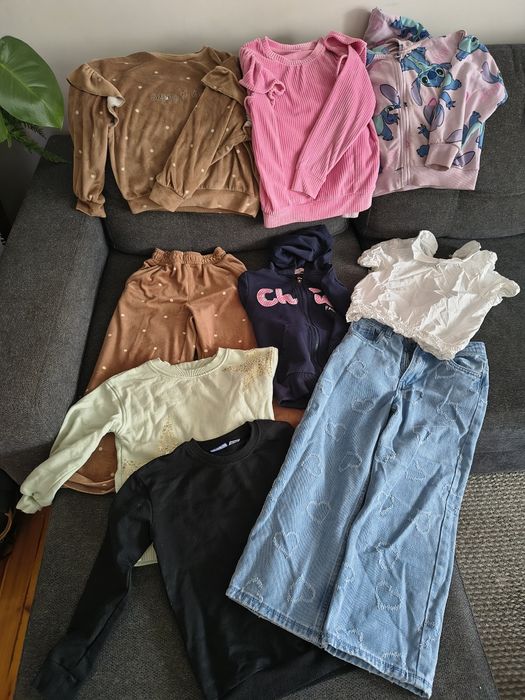 Mega Paka dla dziewczynki rozm. 116 jesień