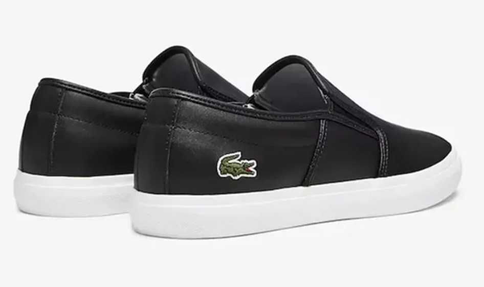 Мокасини Lacoste Tatalya Leather Slip-On сліпони