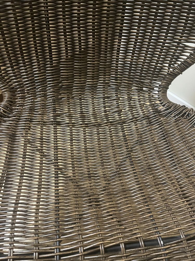 Fotel rattan klasyk