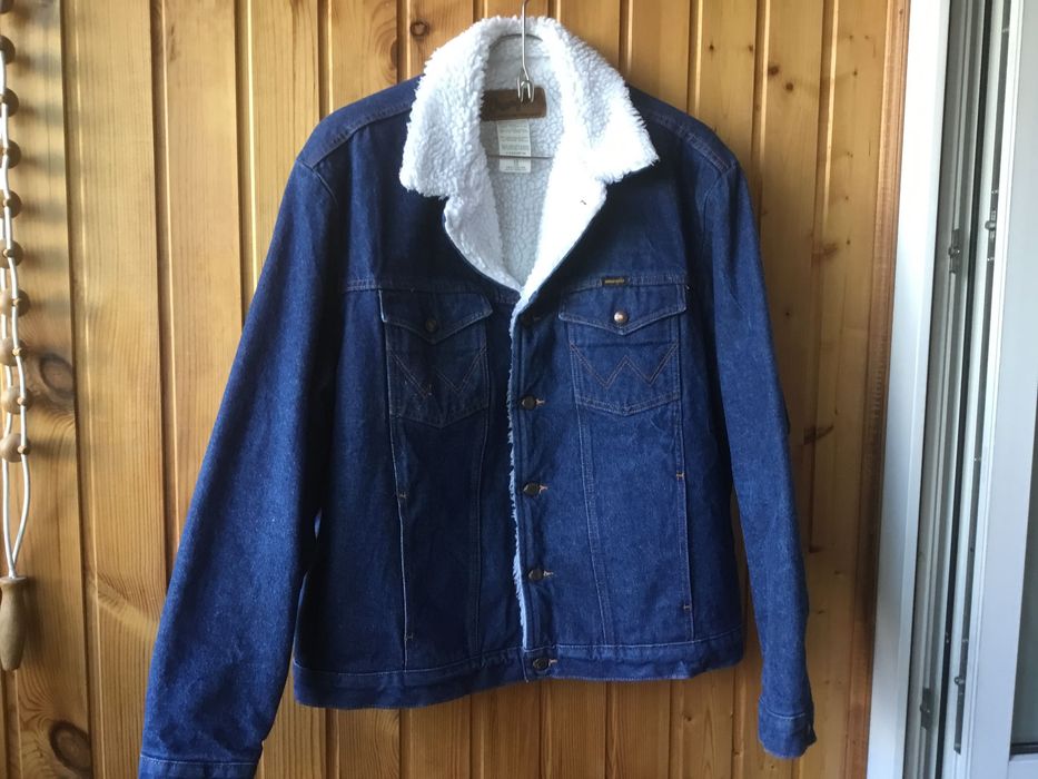 Джинсовая мужская куртка wrangler original