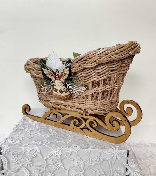 Декор новорічний Санчата