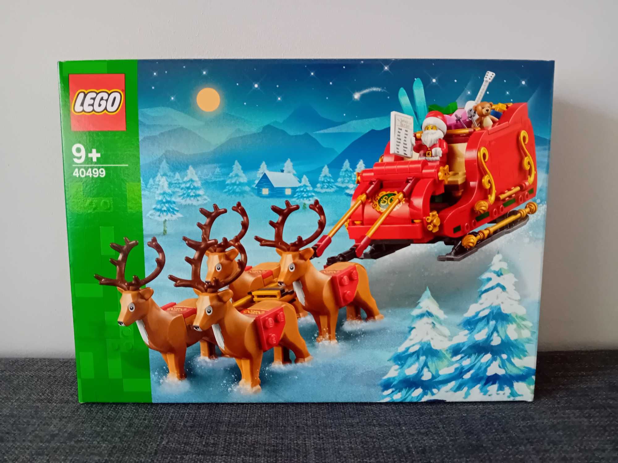 LEGO 40499 Sanie Świętego Mikołaja NOWE na prezent