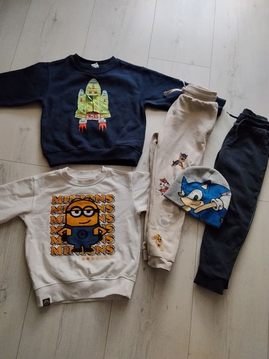 Ubranka dla chłopca 110