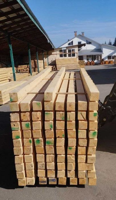 Пиломатеріали: дошка, брус, крокви, рейка хвойних порід