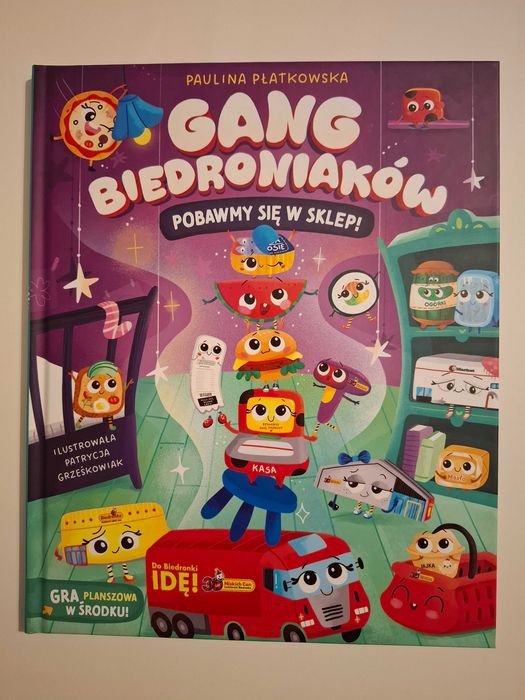 Książka - Gang Biedroniaków - Pobawmy się w sklep