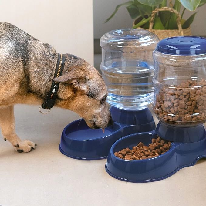 Navaris Automatyczny dozownik karmy dla zwierząt domowych i wody