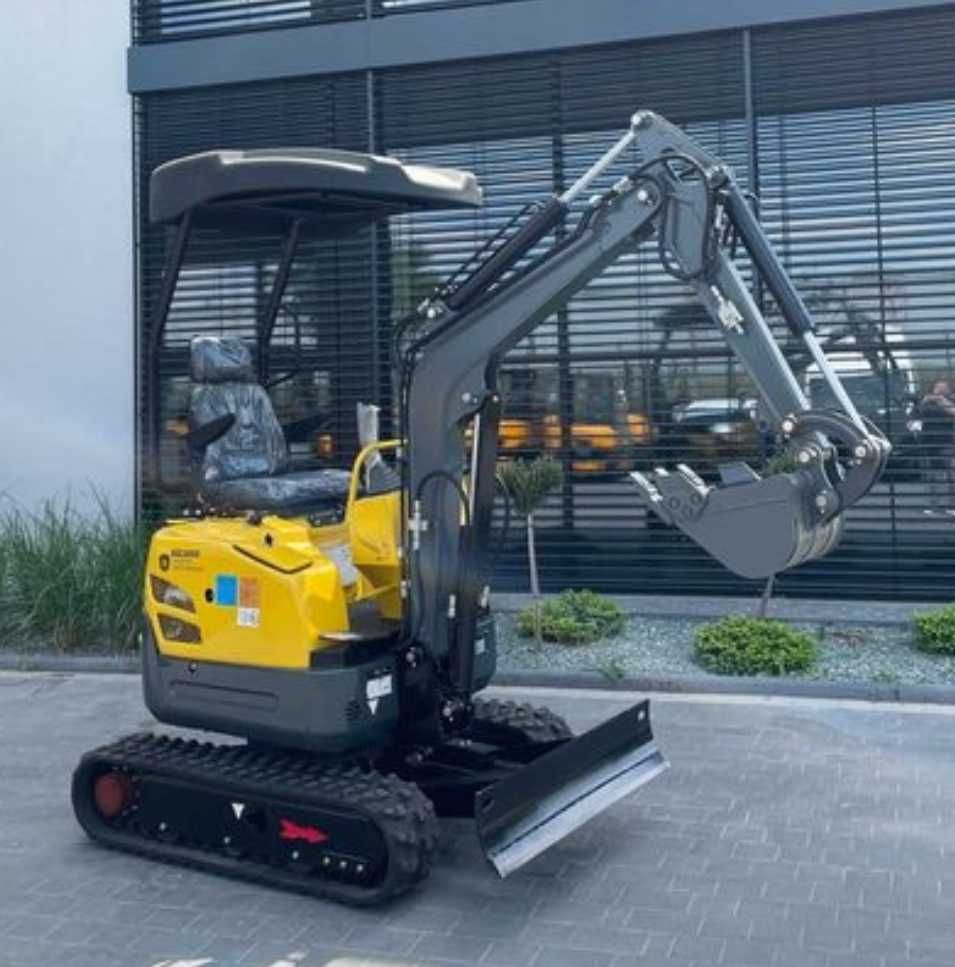 Wynajem Mini Koparki, Mini Koparka,  Roboty Ziemne  Przyłącza Wykopy
