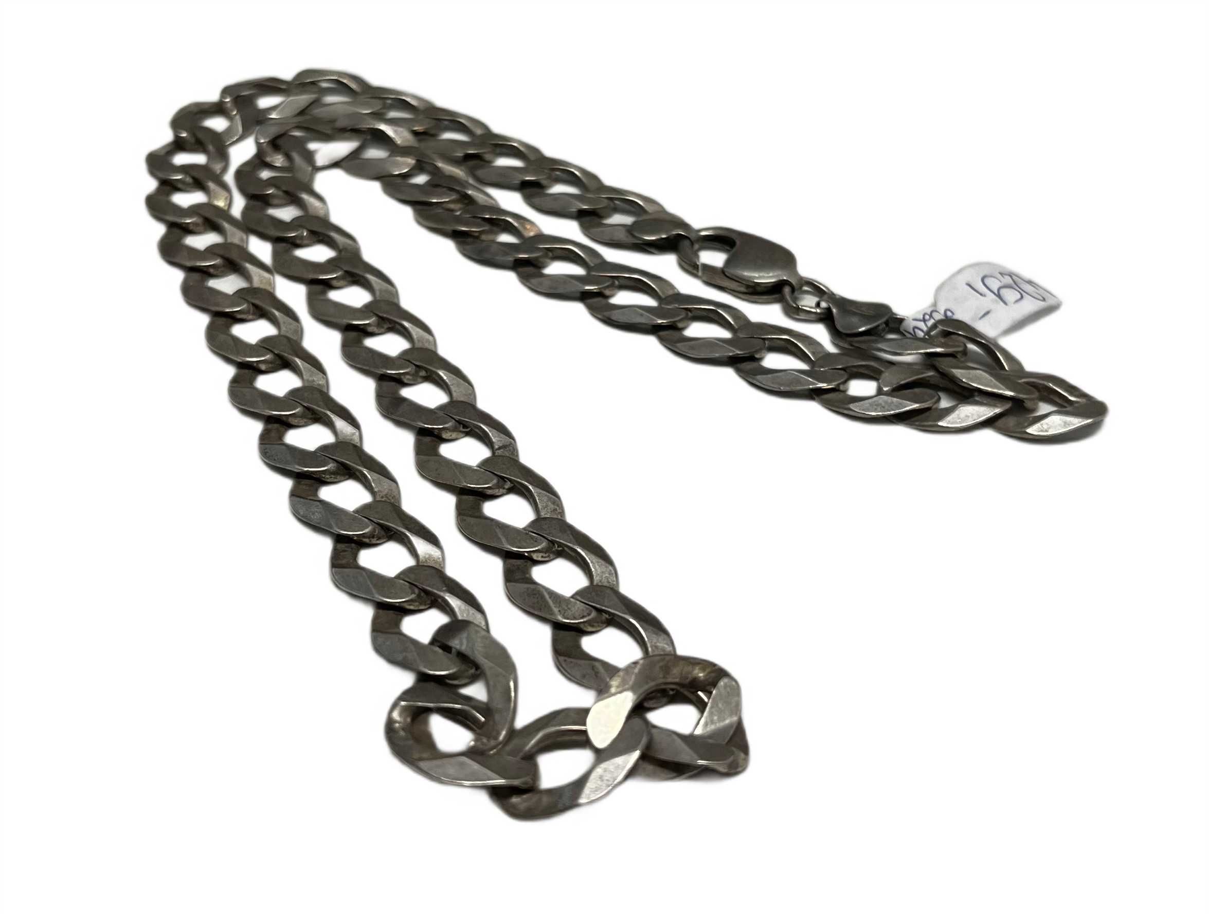 Srebrny łańcuch 925/57,62G 54,5cm 1,1cm
