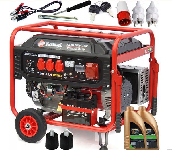 Генератор на електростартері 6,6 кВт, мідний статор,