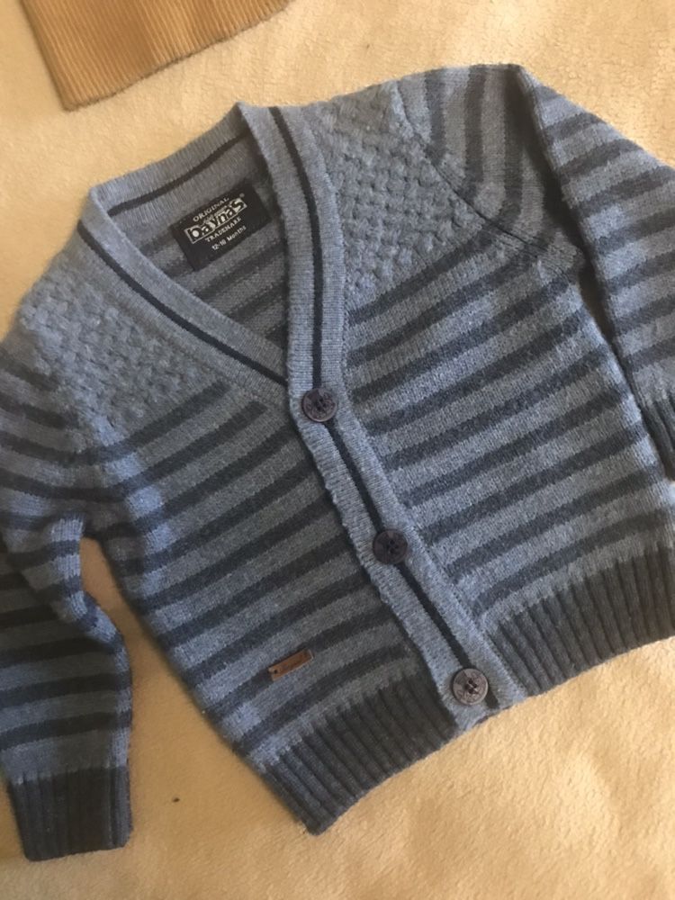 Кофта , свитер, тёплая, Турция, 1-2года
