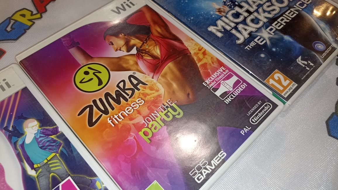 Zumba Just Dance 4 Michael Jackson Nintendo Wii