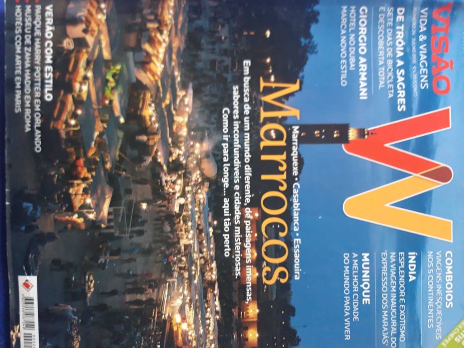 Revistas Visão - Vida e Viagens