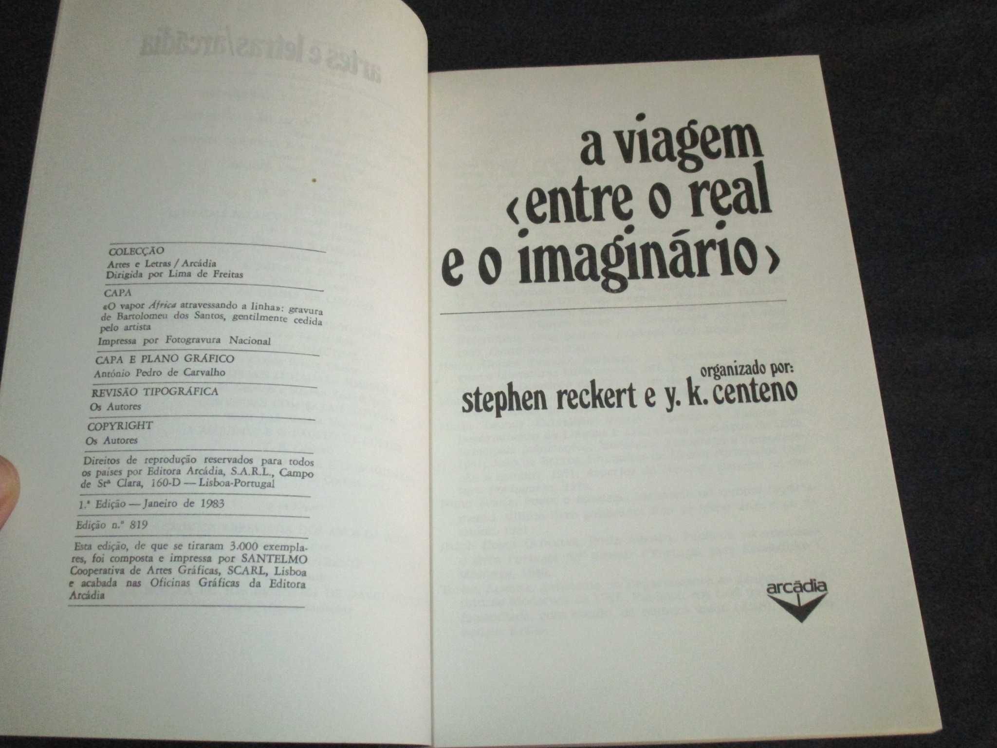 Livro A Viagem entre o real e o imaginário Arcádia