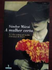 A mulher certa - Sándor Márai