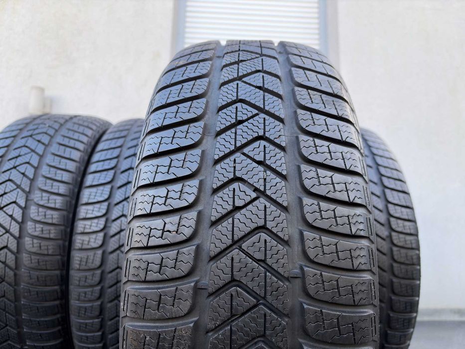 4szt zimowe 225/55R17 Pirelli 7,2mm 2022r świetny stan! Z758 gwarancja