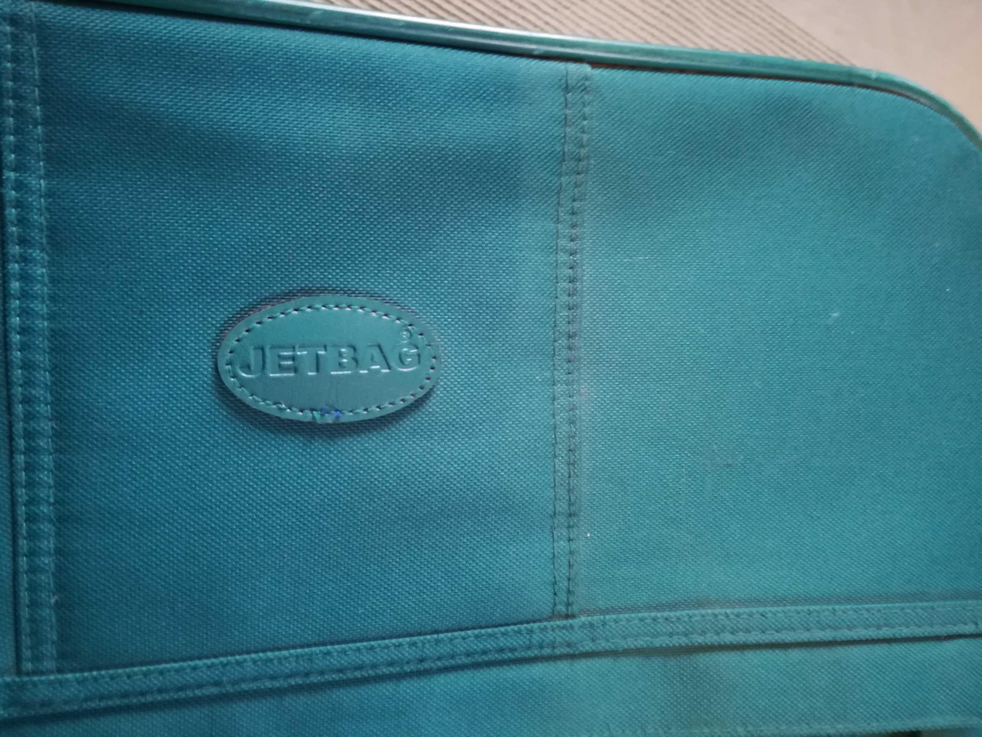 walizka podróżna  lekka z materiału JETBAG