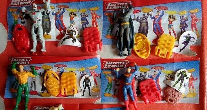 NOWA figurka justice league liga sprawiedliwości kinder niespodzianka