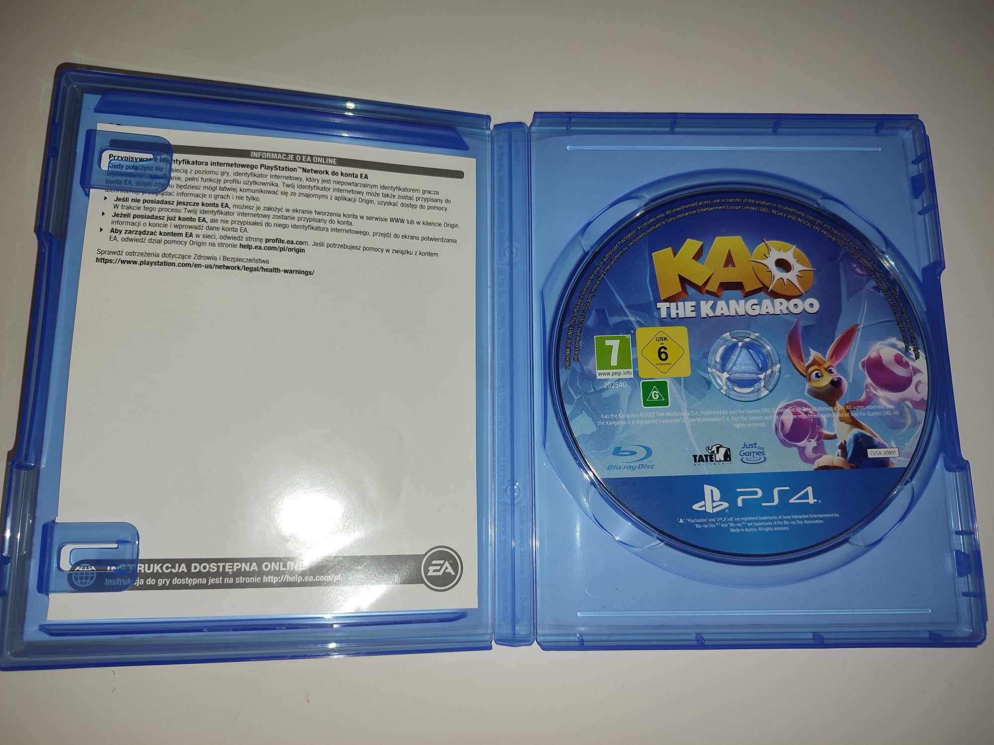 Gra Ps4 Kangurek Kao wersja PL gry PlayStation 4 Spyro Rayman Sonic M