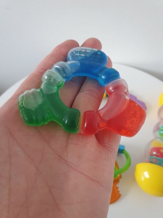 Gryzaki plus Grzechotka 6sztuk zestaw!