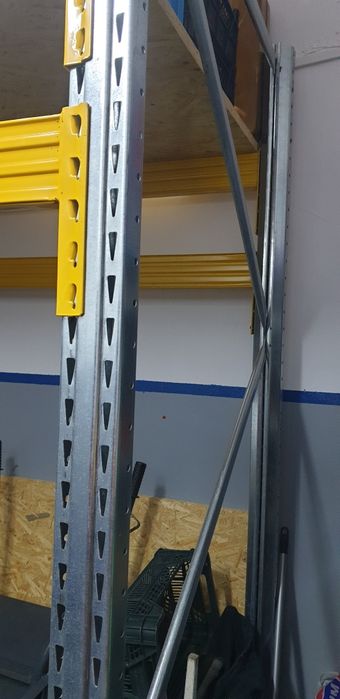 Regał metalowy paletowy solidny płyta 25mm