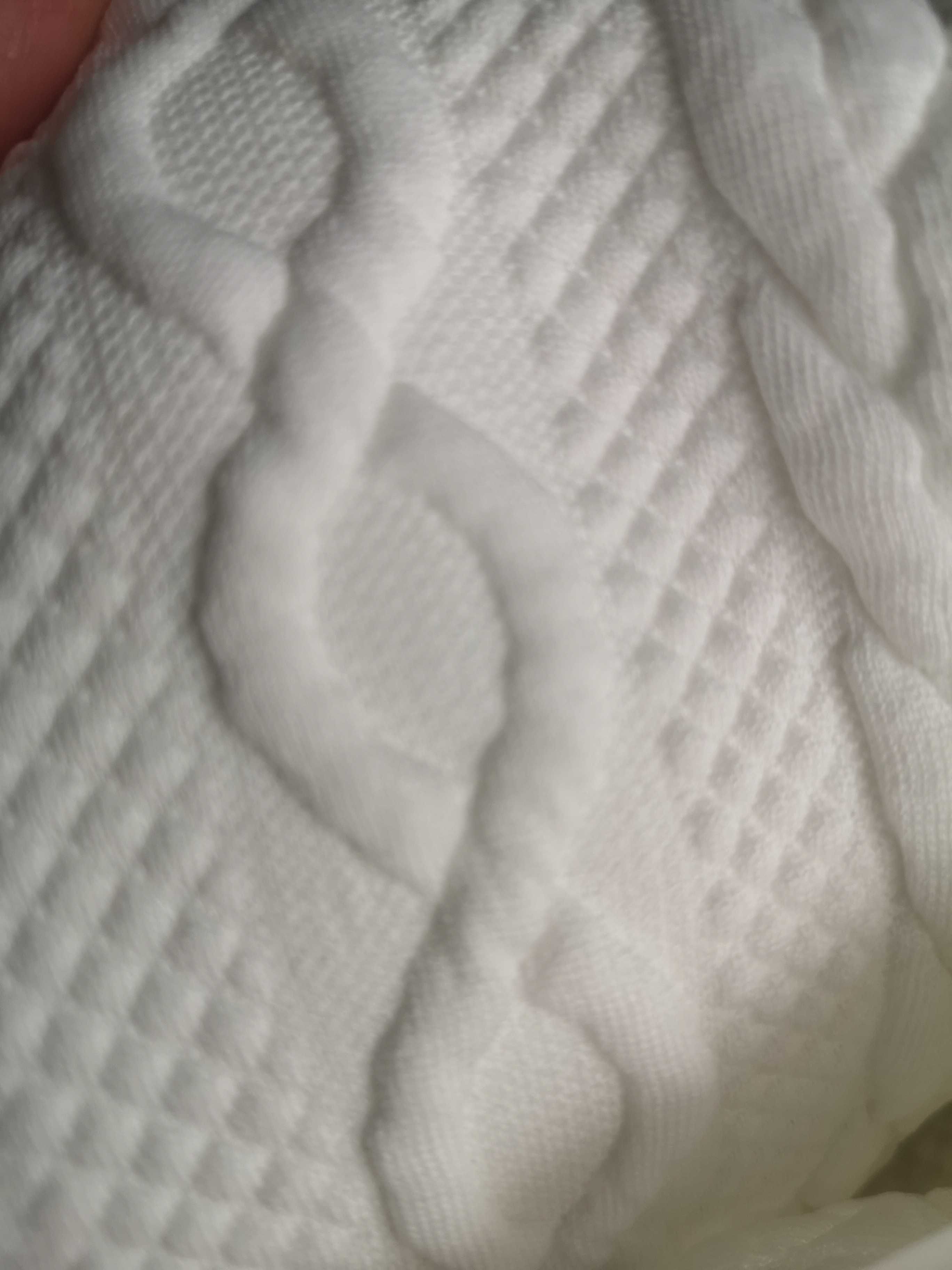 Ubranko białe na chrzest unisex rozmiar 68