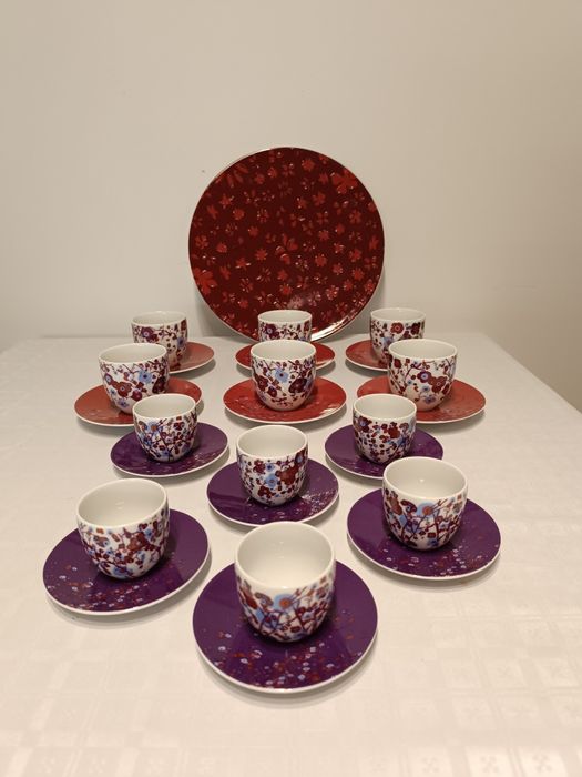 Porcelana MIKASA® - filiżanki i spodki KAORI + patera SYAL / Karolina