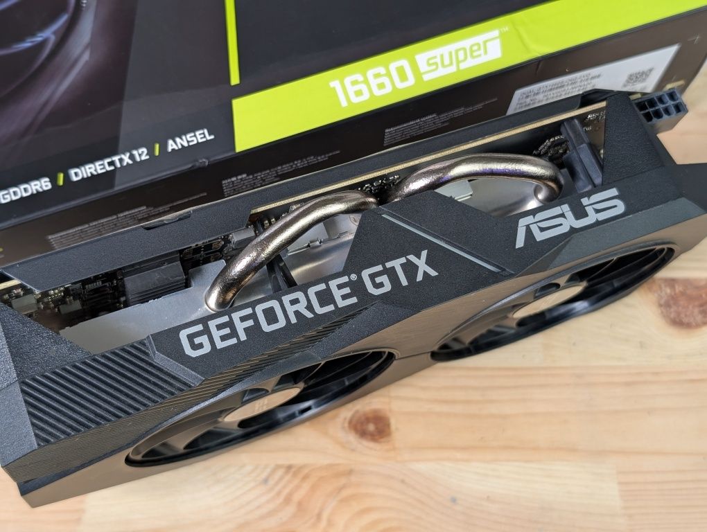 Відеокарта ASUS DUAL EVO GTX 1660 SUPER 6GB (GDDR6) Гарантія