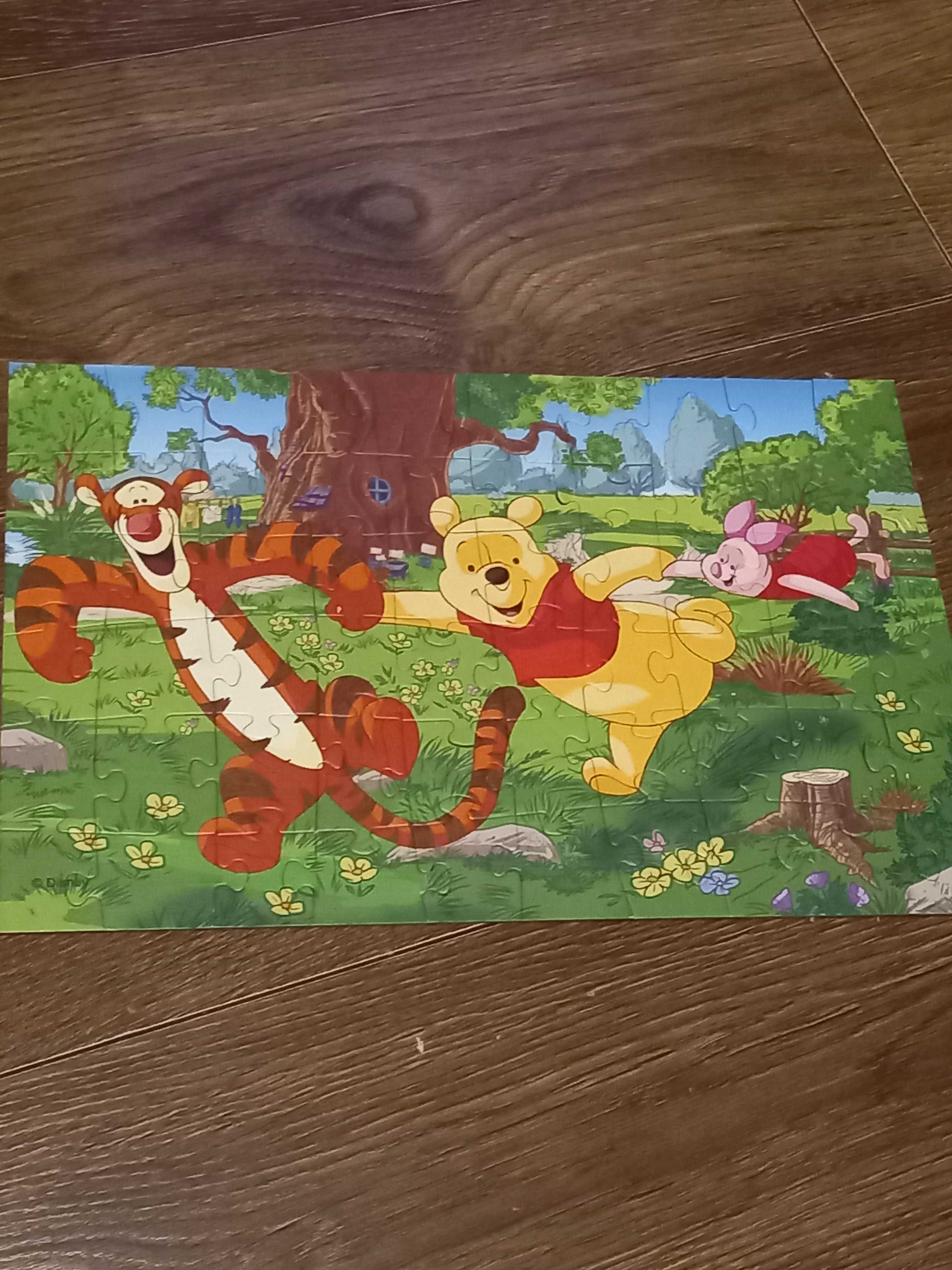 Puzzle Kubuś Puchatek 4+ 60 elementów