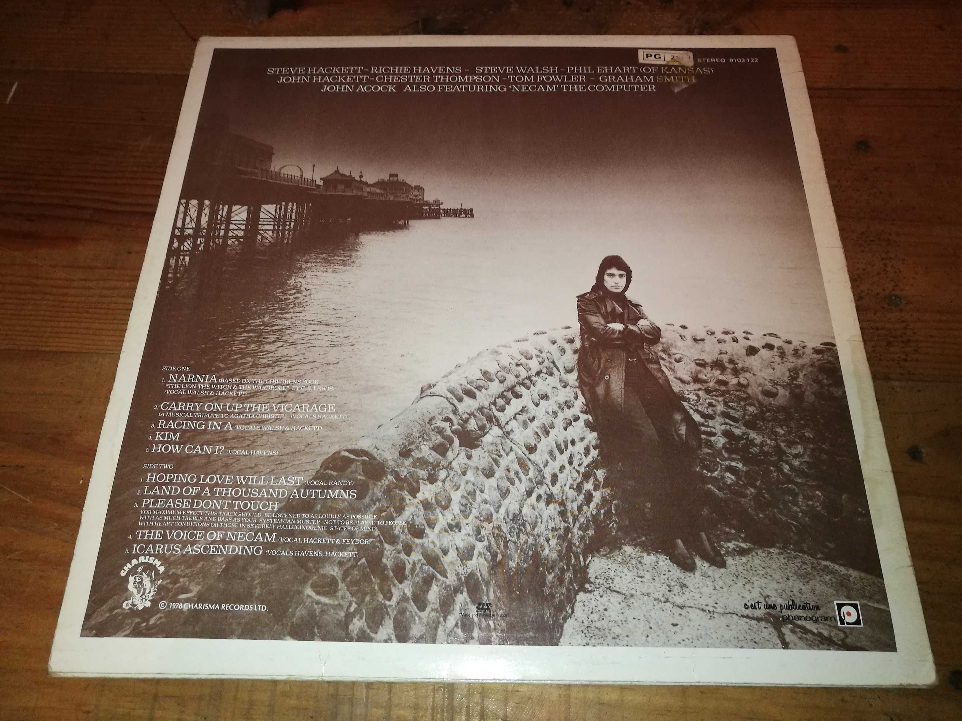 STEVE   HACKETT (PROG) Please Dont Touch  LP