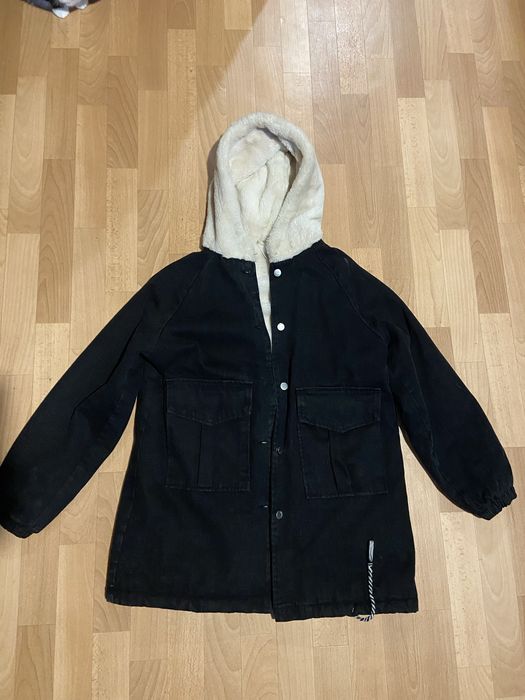 Куртка жіноча джинсова чорна