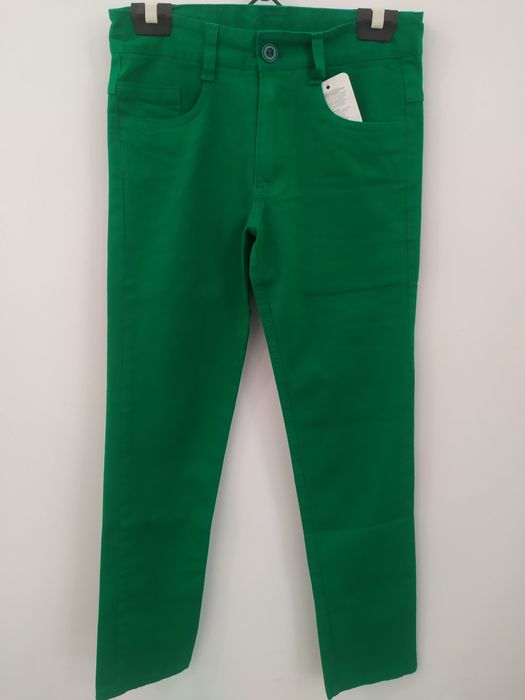 Spodnie chłopięce materiałowe roz.146 Hemelos