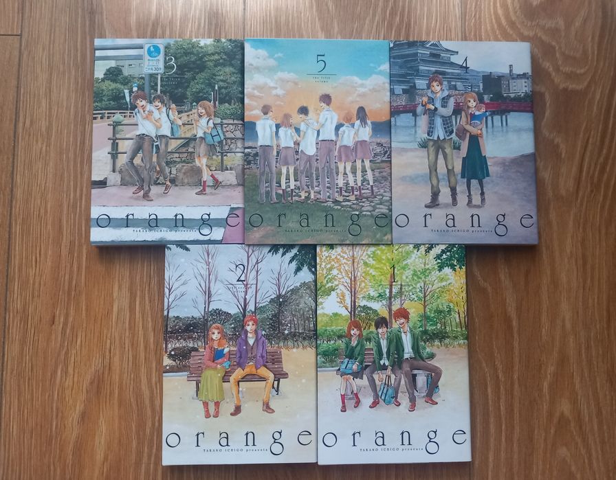 Orange tomy 1-5 manga