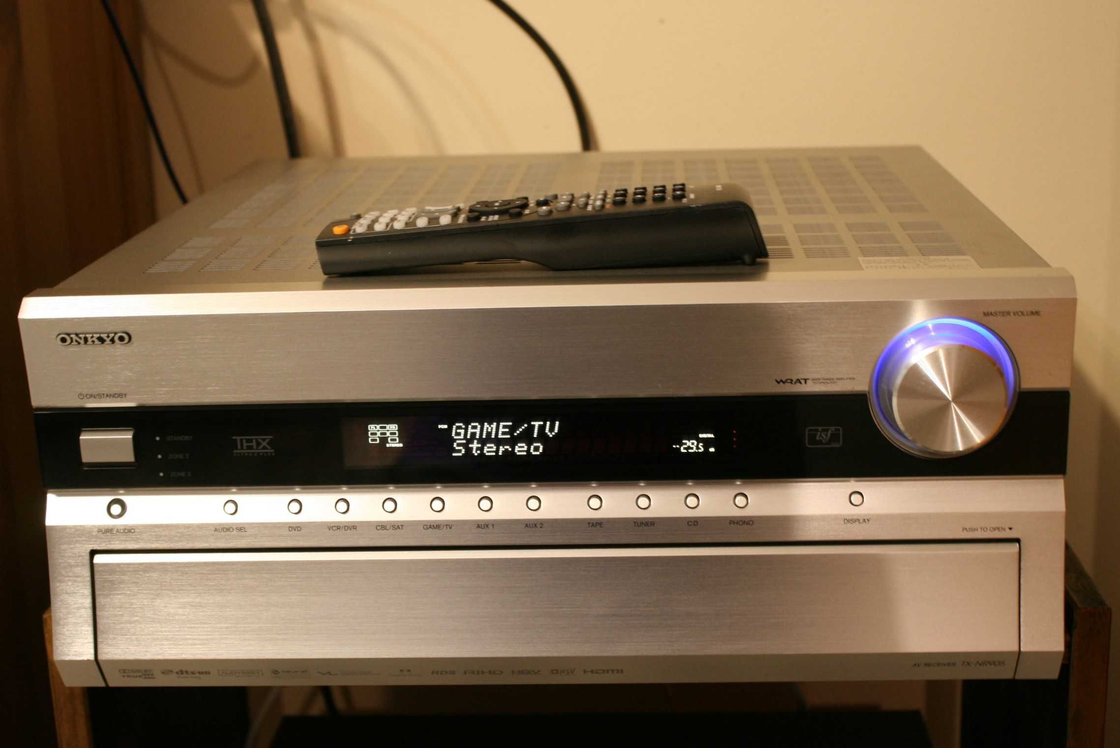 Audiofilski amplituner Onkyo TX NR 905 USB wzmacniacz 220 watt / kanał