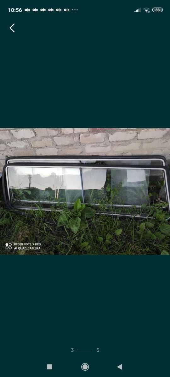 Продам вікна  скло форточка газель раф автобус бус