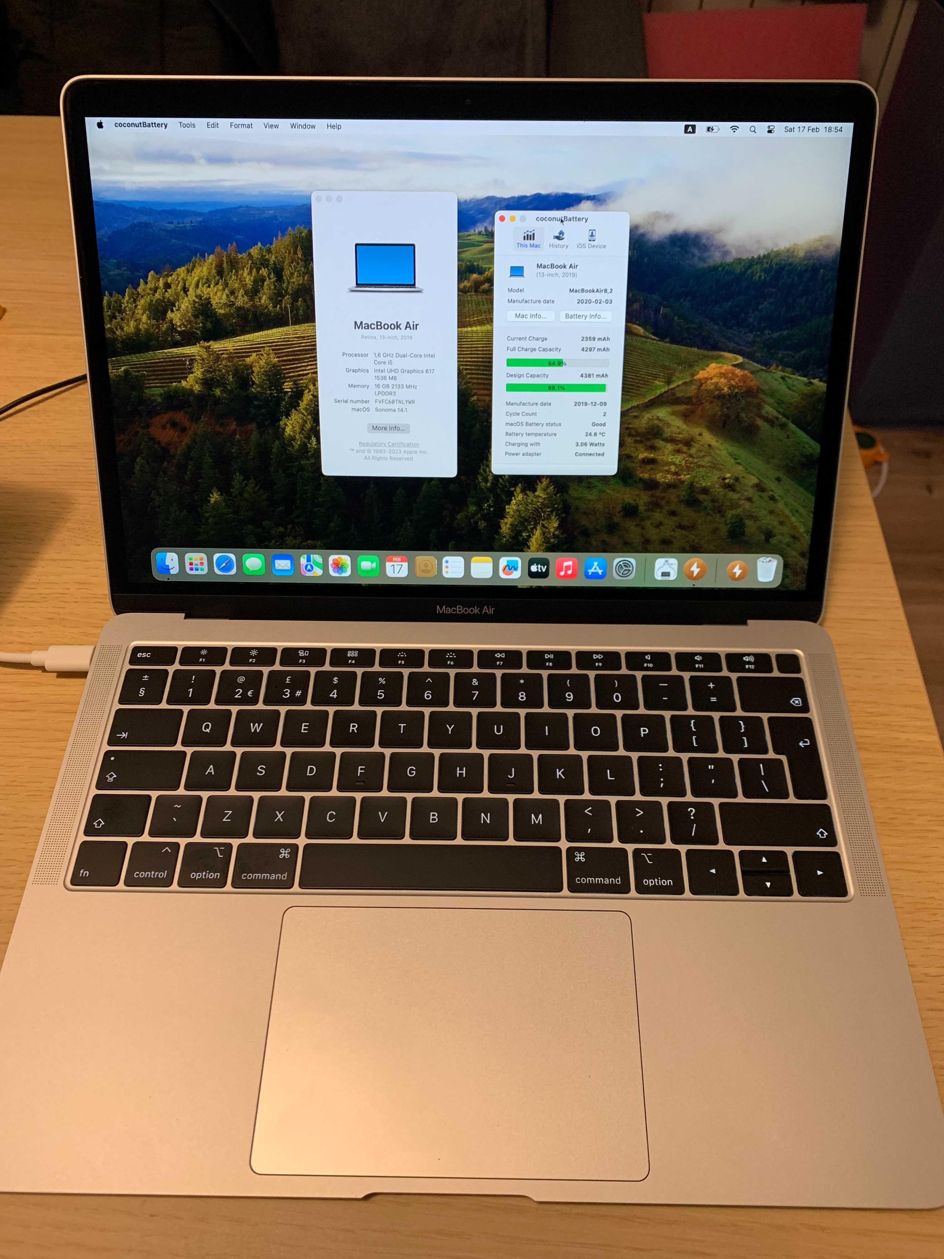 MacBook Pro та Air моделі від A1932,A1989,A1990 ... A2442