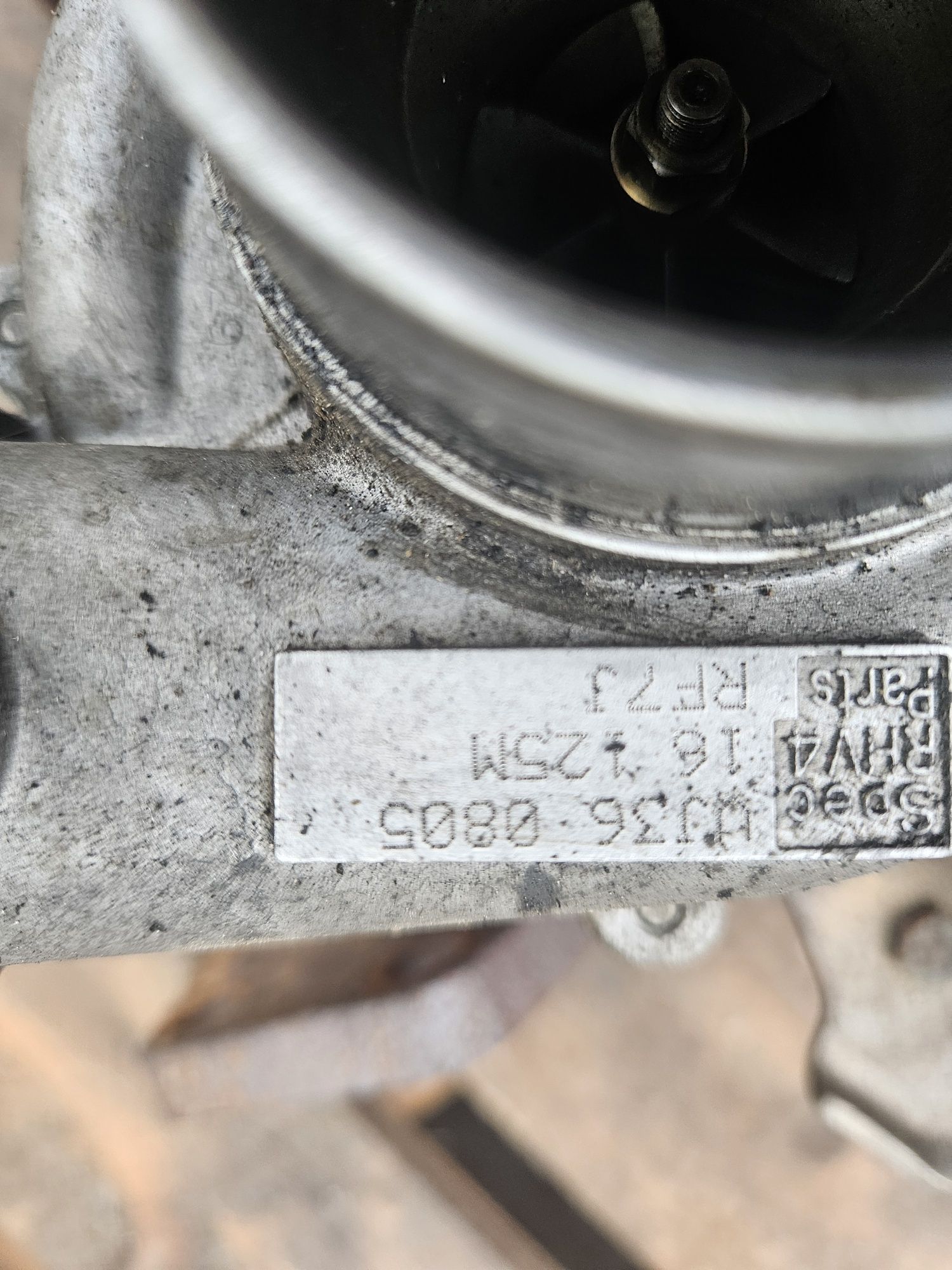 Turbina turbosprężarka Mazda 2.0 RF7J  143KM