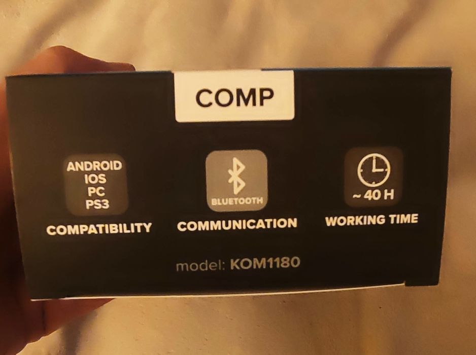 Comando Bluetooth compatível com : 
Android / IOS / PC / PS3