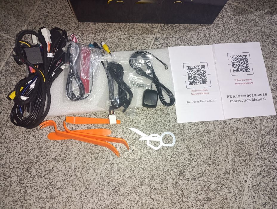 Rádio android Mercedes