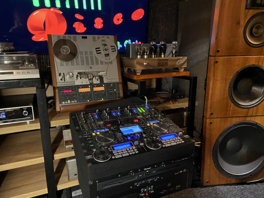 Mixer DJ, potężny mixer IMG Stage Line + 4xdeck CD