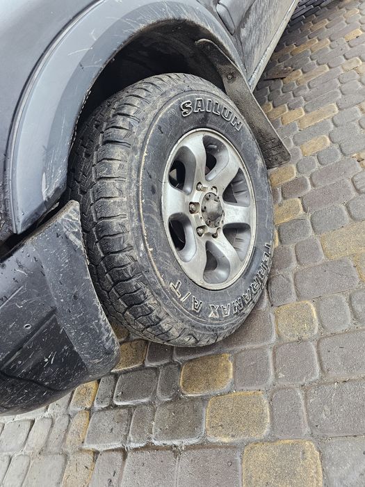 Резина 245/70 r16 колесо радиус 16 opel frontera