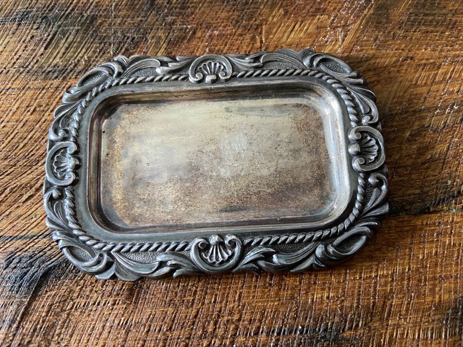 Aneleiras salvas de prata marcada contraste