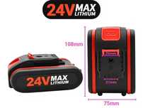 Bateria 24v para mini motosserra, novas.