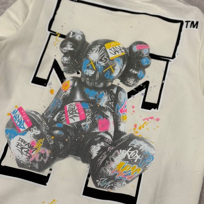 РАСПРОДАЖА -40% Мужской свитшот OFF White черный/белый Кофта осень топ