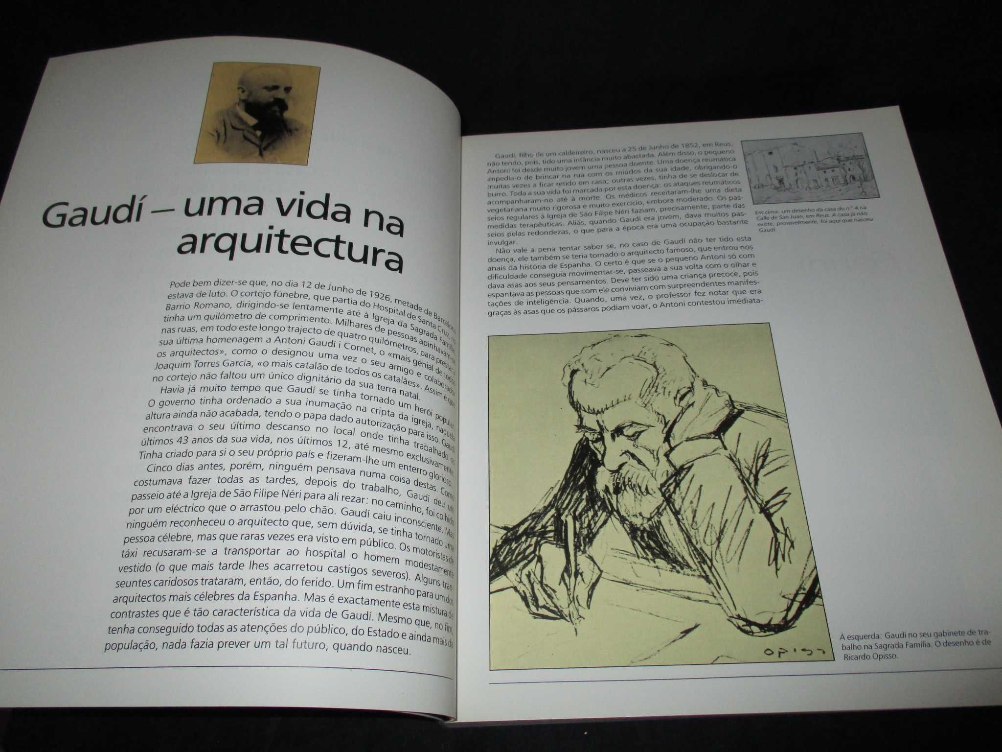 Livro Gaudí Uma vida na Arquitectura Rainer Zerbst Taschen