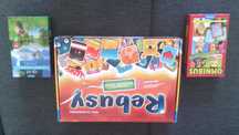 Gry edukacyjne zestaw- Rebusy, Omnibus, Quiz, 3 w cenie 1