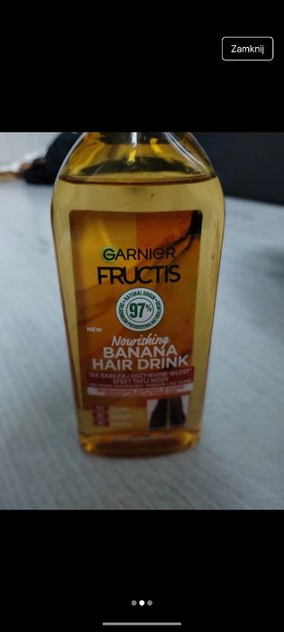 Garnier fructis odżywka hair food banana płyn lameralna