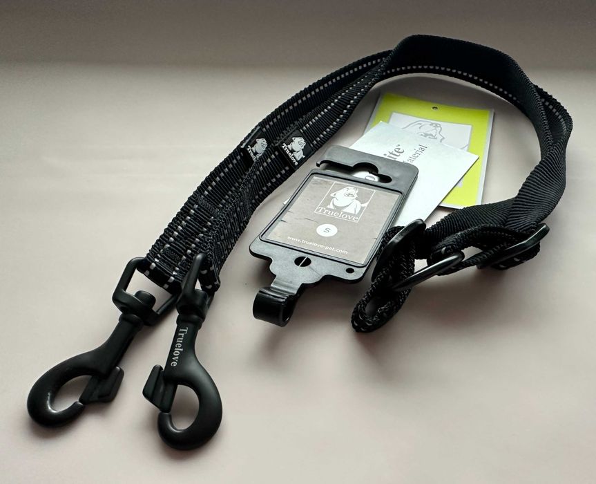 Rozdzielacz dwójnik smycz dla psa taśma 0,5 Truelove rozmiar "S"